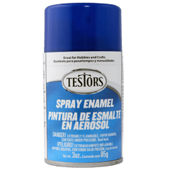 Testors Enamel Paint Dark Blue 3oz Spray Can 1211 Paint Testors 
