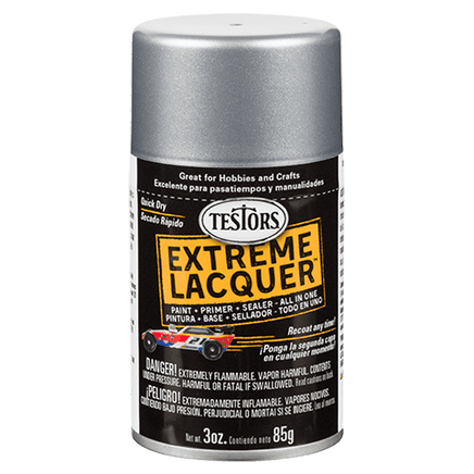 Testors Extreme Lacquer Paint Line 1830-1849 Spray Paint Testors 1830 - Diamond Dust 