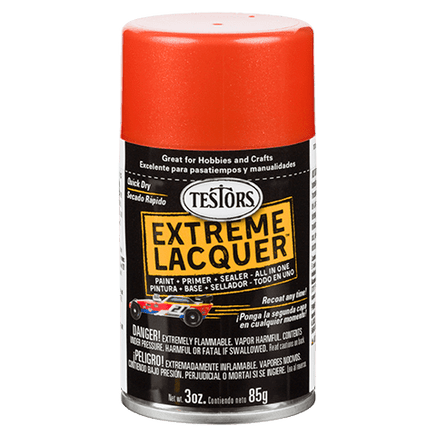 Testors Extreme Lacquer Paint Line 1830-1849 Spray Paint Testors 