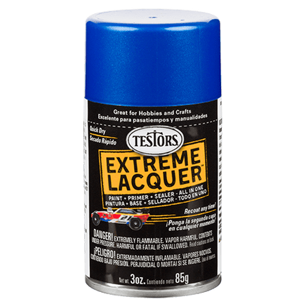 Testors Extreme Lacquer Paint Line 1830-1849 Spray Paint Testors 1843 - Star Spangled Blue 